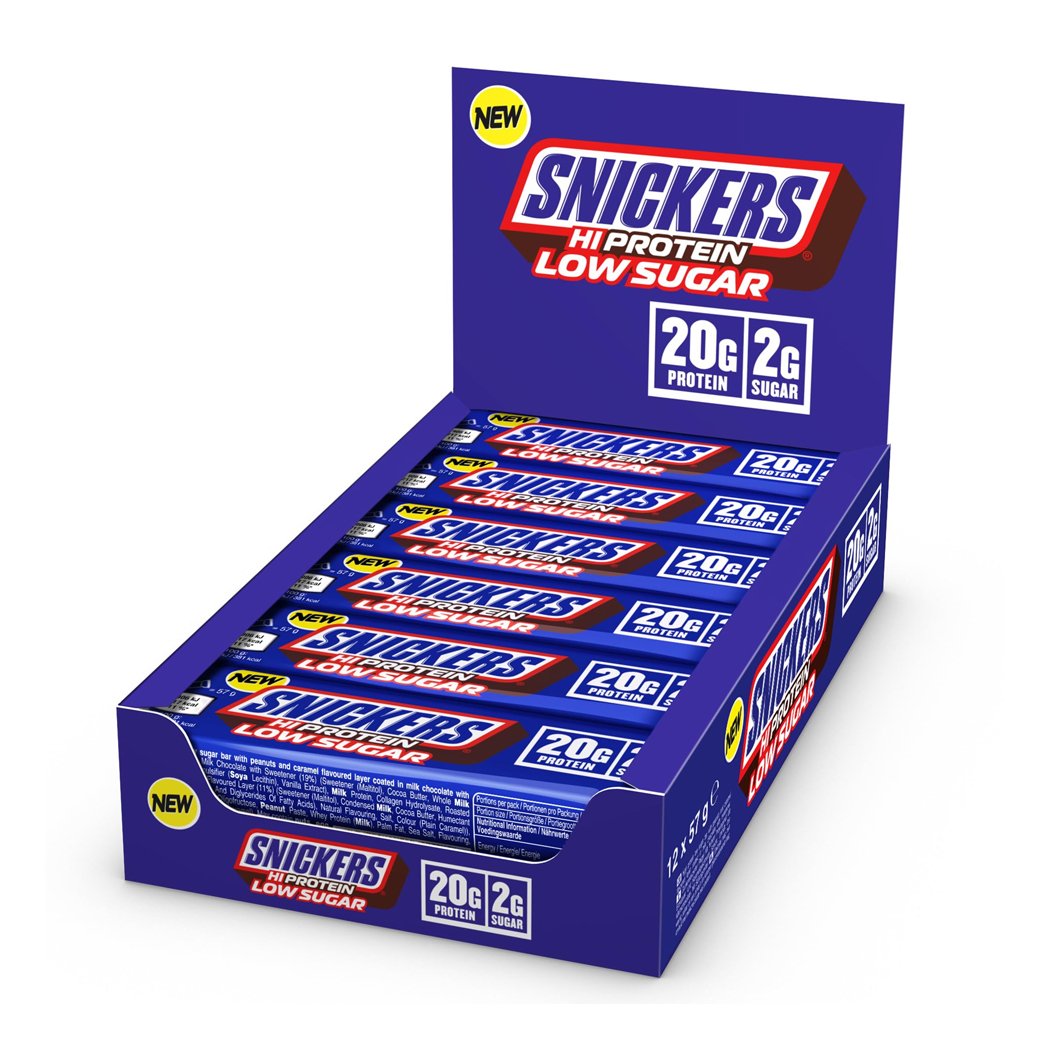 Snickers protein bar blue سنيكرز