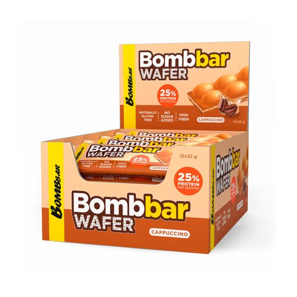 Bombbar wafer cappuccino 32g