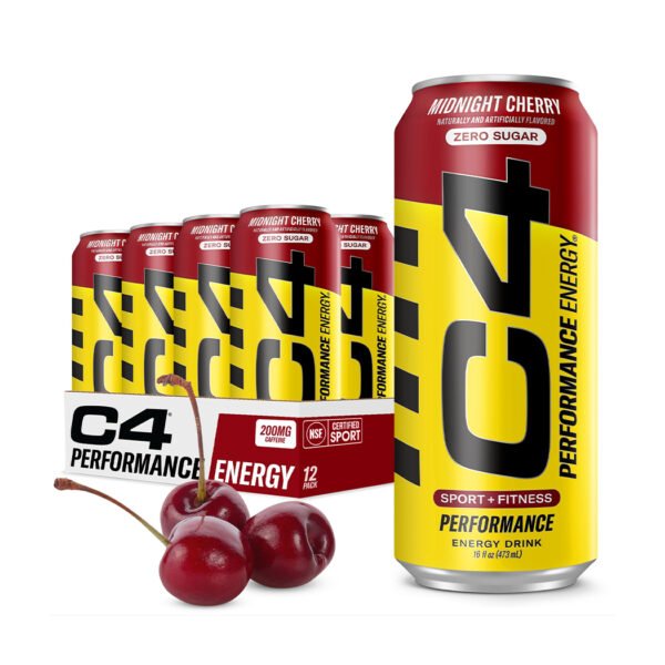 C4 Original Ready to drink MIDNIGHT cherry