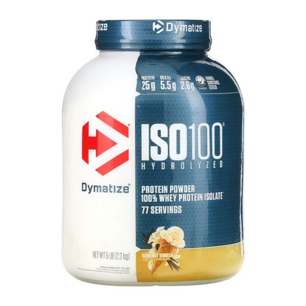 Dymatize iso100 vanilla 5lb