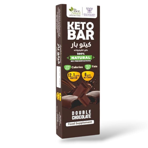 Healthy&tasty keto bar double