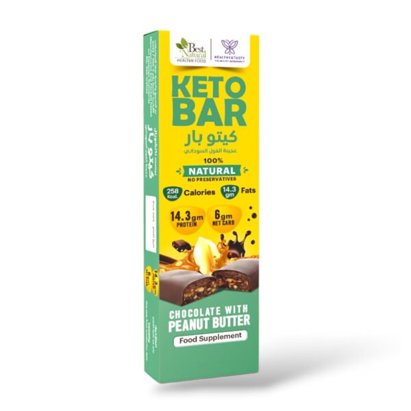 Healthy&tasty keto bar peanut butter