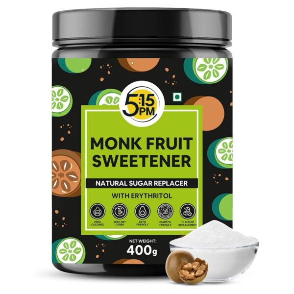 Monk fruit erythritol sweetner 80s