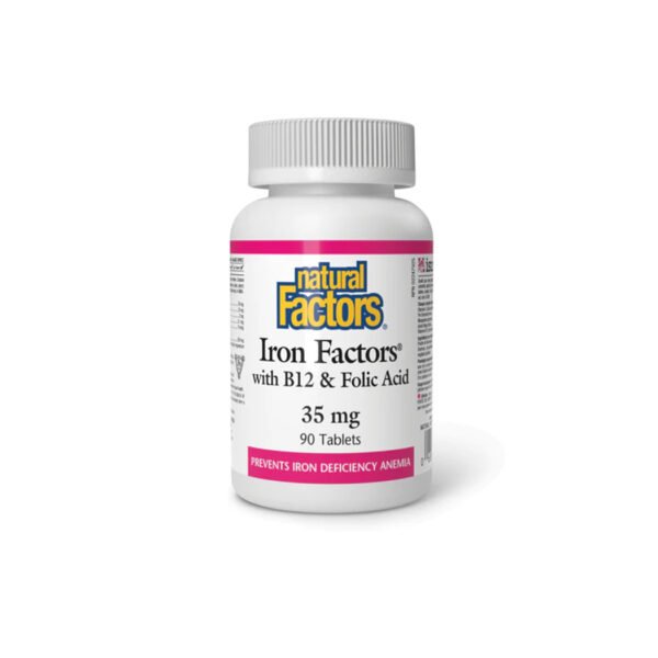 Natural Factor Iron 25mg 90t