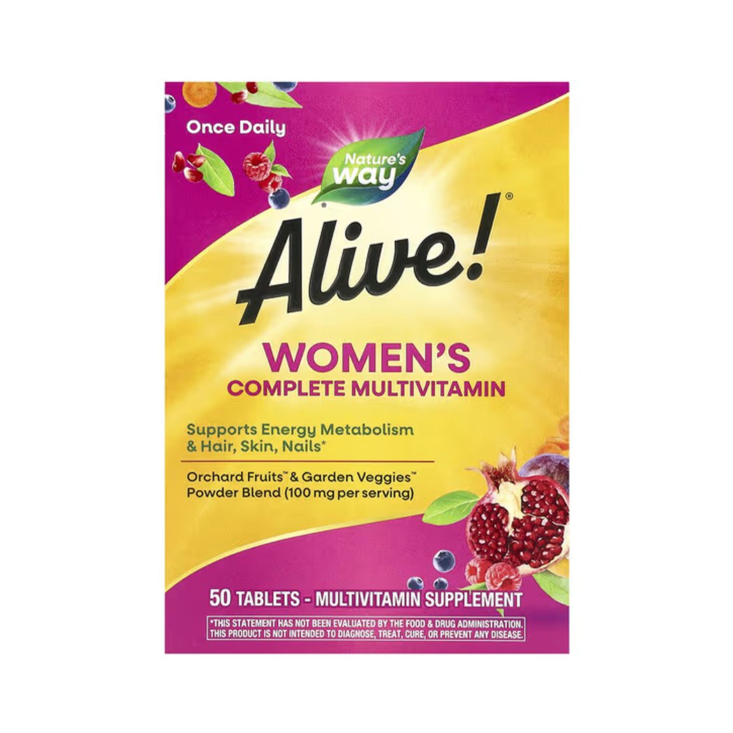 Natures way ALIVE WOMENS 50 TAB