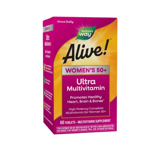 Natures way Alive women +50 multivitamin 50t