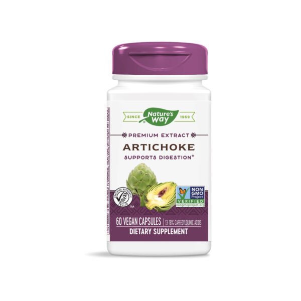 Natures way Artichoke 600 mg 60 cap