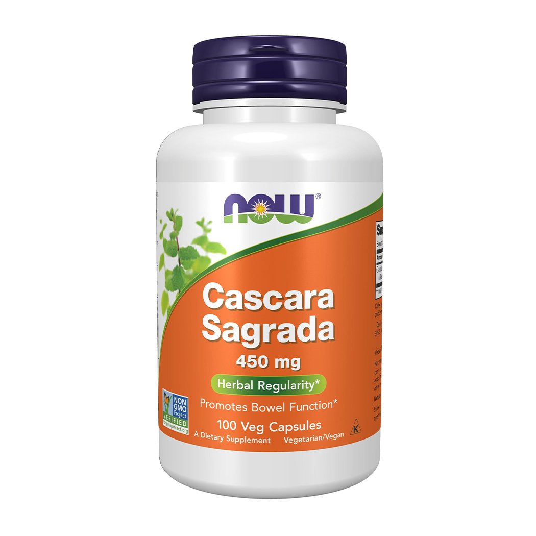 Now cascara sagrada 450mg 100c