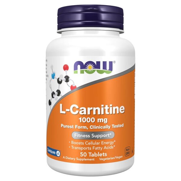 Now l carnitine 1000mg 50t