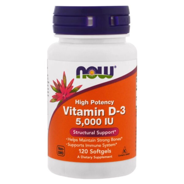 Now vitamin d3 5000 120s