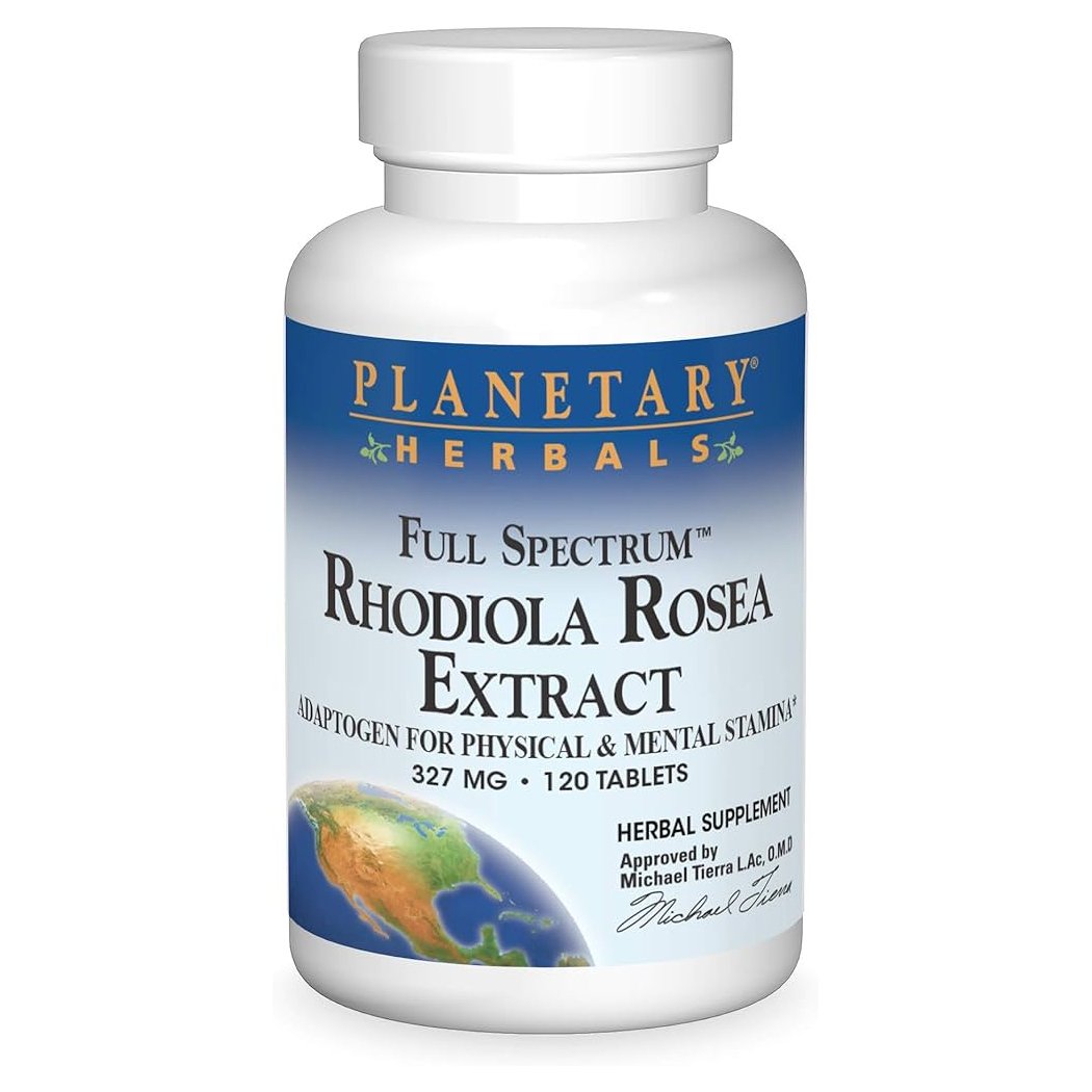 Planetary rhodiola root extract 327mg 60 T