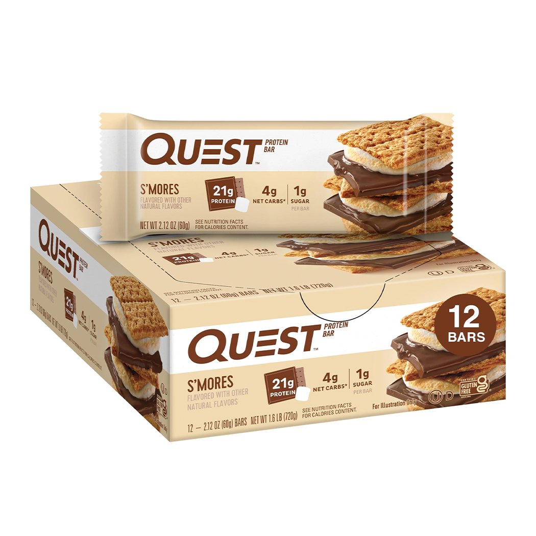 Quest protein bar S MORES