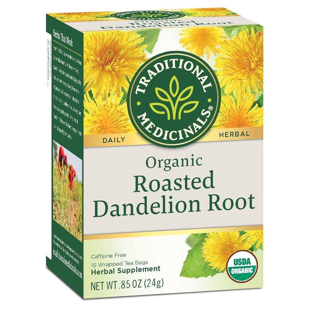 Traditional Medicinals dandelion tea 16s